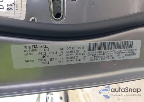 2017 Dodge Journey Crossroad Plus from USA, damaged, VIN 3C4PDCGG5HT510334